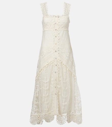 Tiered guipure lace maxi dress - Farm Rio - Modalova