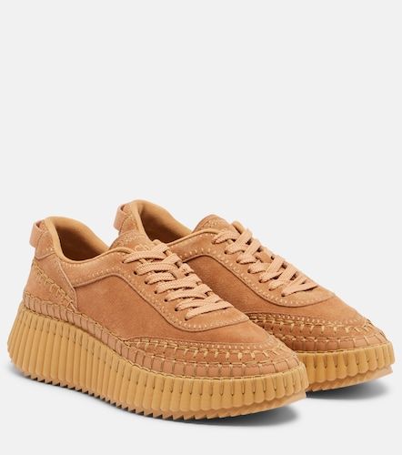 Chloe Nama suede platform sneakers - Chloe - Modalova