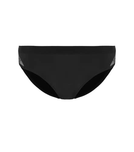 Mesh-trimmed bikini bottoms - Stella McCartney - Modalova