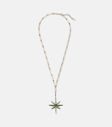 Starburst 18kt necklace with emerald and diamonds - Shay Jewelry - Modalova