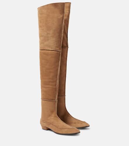 Botas mosqueteras Hereditas de ante - The Row - Modalova