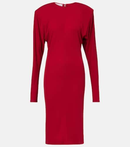 Vestido midi de jersey de crepé - Stella McCartney - Modalova