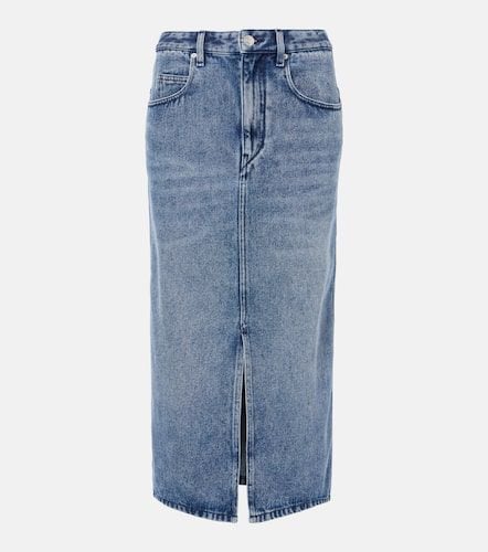 Falda midi Tilauriagz de denim - Marant Etoile - Modalova