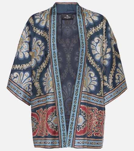 Etro Printed silk jacket - Etro - Modalova