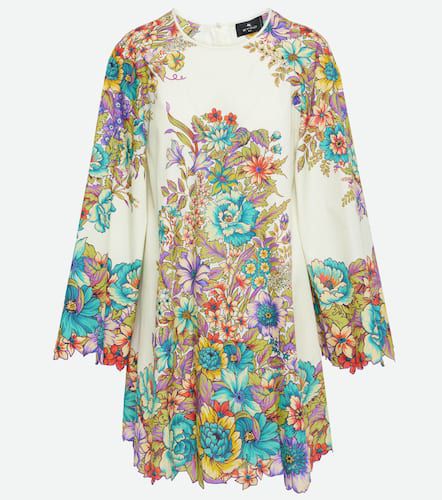 Vestido de popelín de algodón floral - Etro - Modalova