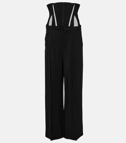 Pantalones anchos con bustier - Mugler - Modalova