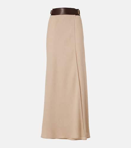 Irene linen crêpe wrap skirt - Loro Piana - Modalova