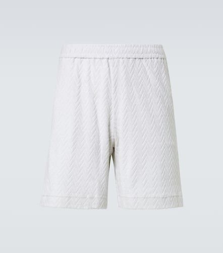 Zigzag cotton-blend terry shorts - Missoni - Modalova