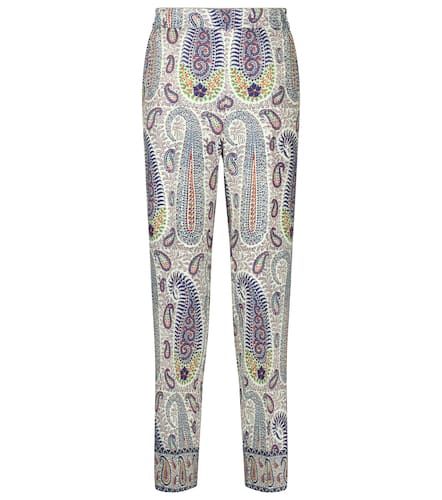 Etro Hose aus Wolle und Seide - Etro - Modalova