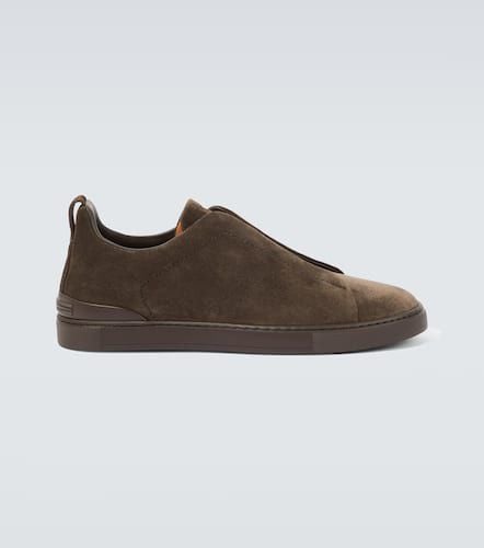 Zegna Triple Stitch suede sneakers - Zegna - Modalova