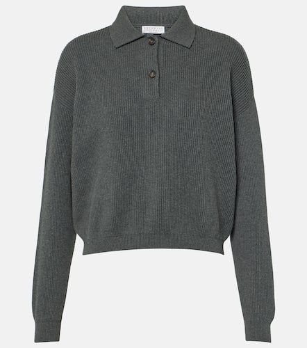 Polopullover aus Baumwolle - Brunello Cucinelli - Modalova