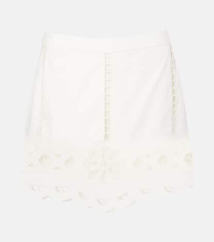 Palmira embroidered cotton miniskirt - Isabel Marant - Modalova