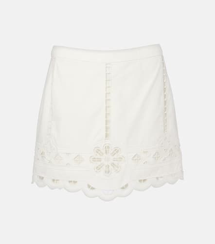 Palmira embroidered cotton miniskirt - Isabel Marant - Modalova