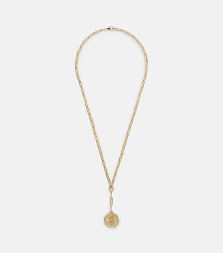 Karma Clip 18kt chain necklace with diamonds - Foundrae - Modalova