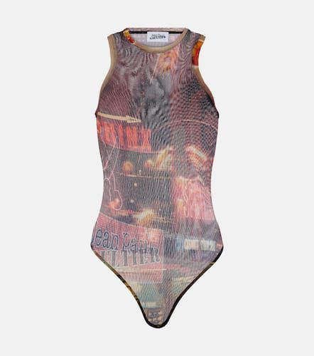 Body de jersey estampado - Jean Paul Gaultier - Modalova