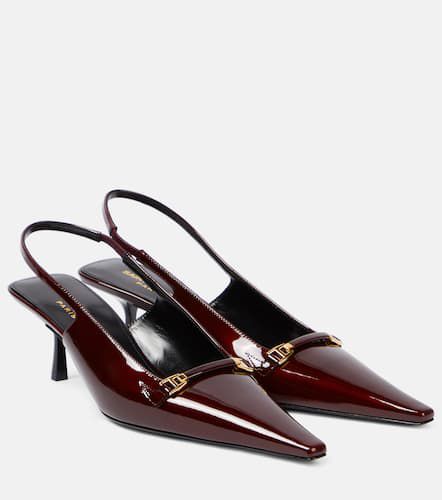 Pumps slingback Carine 55 in vernice - Saint Laurent - Modalova