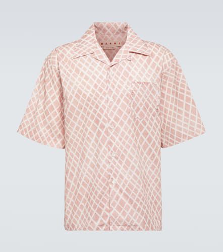 Marni Checked cotton bowling shirt - Marni - Modalova