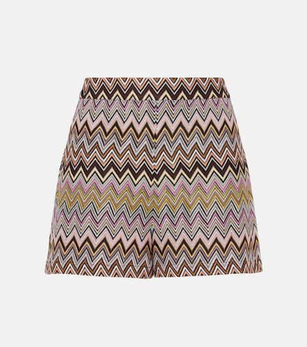 Shorts in maglia a vita alta - Missoni - Modalova