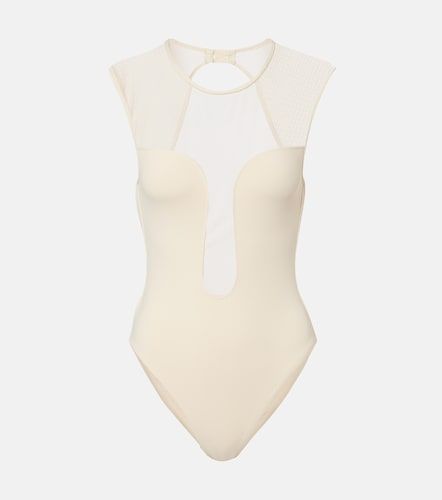 Body Unique de jersey con malla - Eres - Modalova