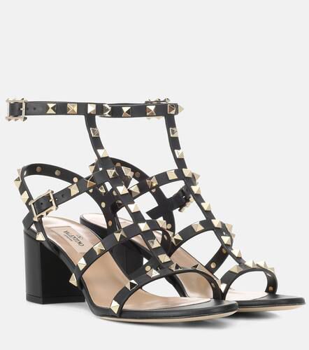 Sandalen Rockstud 65 aus Leder - Valentino Garavani - Modalova