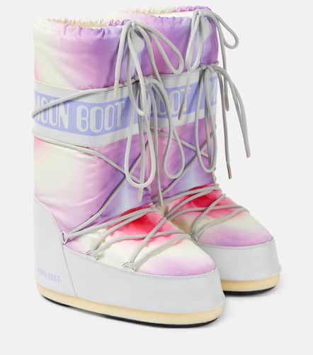 Moon Boot Icon tie-dye snow boots - Moon Boot - Modalova