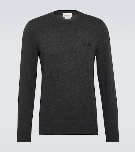 Camiseta de lana y cachemir - Alexander McQueen - Modalova