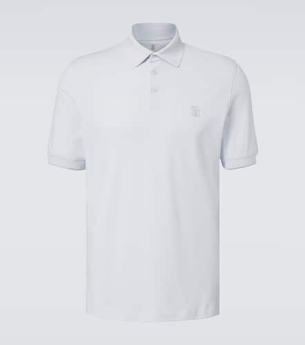 Cotton polo shirt - Brunello Cucinelli - Modalova