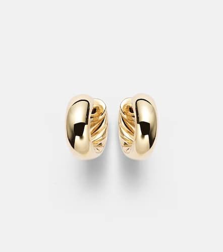 Pendientes de aro DY Mercer™ Micro de oro de 18 ct - David Yurman - Modalova