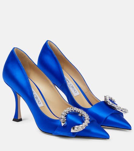 Jimmy Choo Melva 90 satin pumps - Jimmy Choo - Modalova