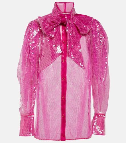 Nina Ricci Sequined sheer blouse - Nina Ricci - Modalova