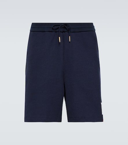 Shorts de algodón a cuadros - Thom Browne - Modalova