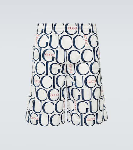 Gucci Maxi Gucci printed shorts - Gucci - Modalova