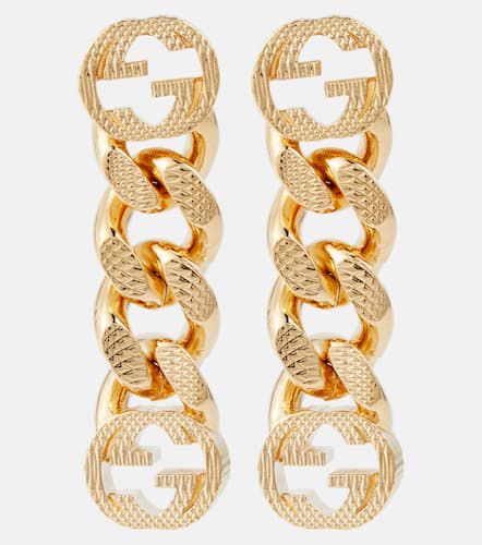 Gucci Interlocking G chain earrings - Gucci - Modalova