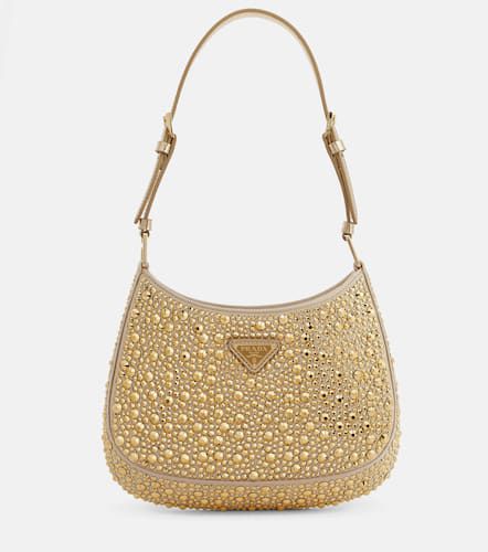 Cleo embellished satin shoulder bag - Prada - Modalova