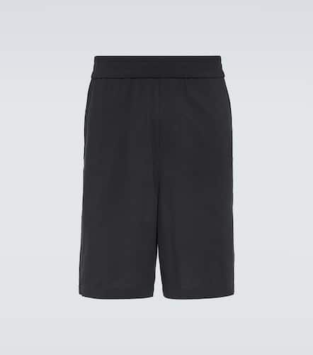 Bermuda-Shorts aus Baumwoll-Crêpe - Ami Paris - Modalova
