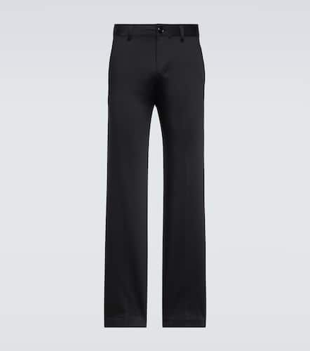 Straight cotton satin chinos - Ami Paris - Modalova