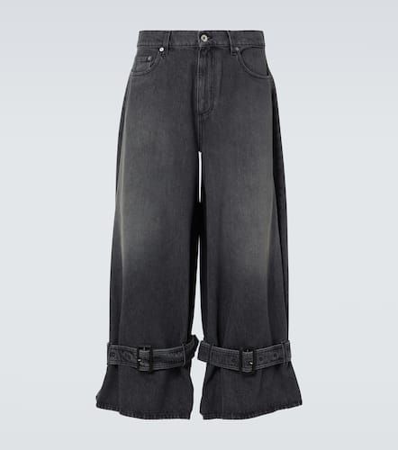 Jeans a gamba larga cropped - JW Anderson - Modalova