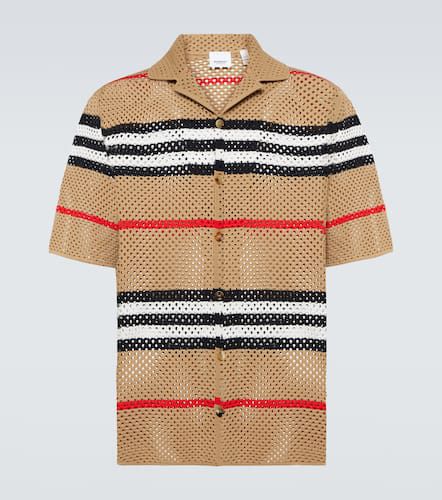 Knitted short-sleeved shirt - Burberry - Modalova