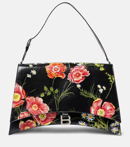 Crush Large floral shoulder bag - Balenciaga - Modalova