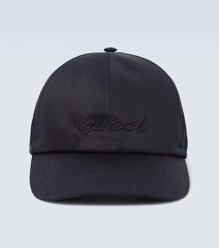 Logo-embroidered cotton baseball cap - Gucci - Modalova