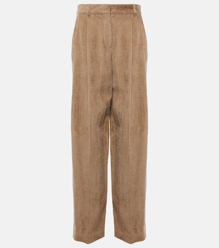 Cotton corduroy wide-leg pants - Brunello Cucinelli - Modalova