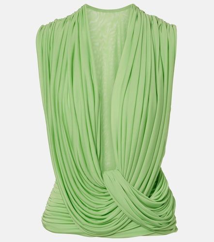 Ripple draped jersey top - Christopher Esber - Modalova