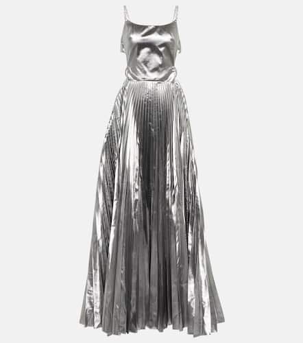 Vestido de fiesta de lamé plisado - Christopher Kane - Modalova