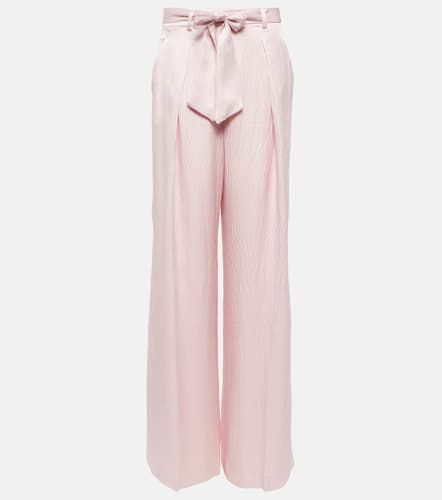 High-rise silk wide-leg pants - Gabriela Hearst - Modalova