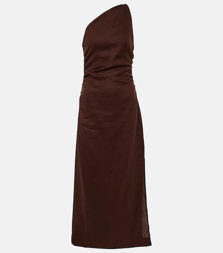 Jomana one-shoulder linen midi dress - Faithfull - Modalova