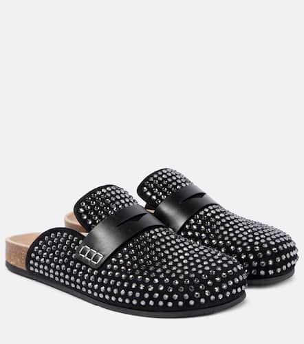 Verzierte Slippers aus Veloursleder - JW Anderson - Modalova