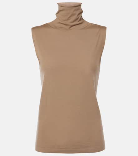 Top de cuello alto Ikatu de jersey de lana - The Row - Modalova