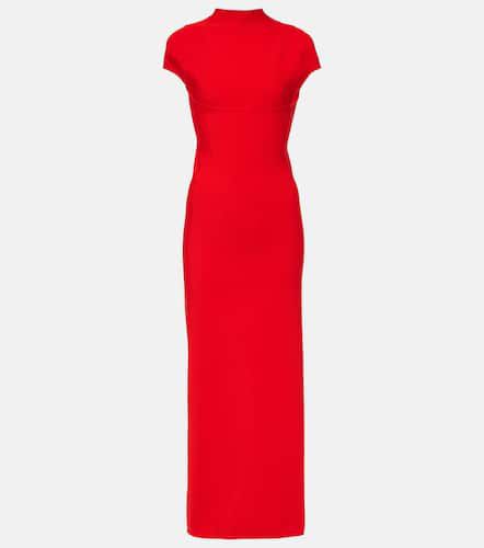 AlaÃ¯a Cutout jersey maxi dress - Alaia - Modalova