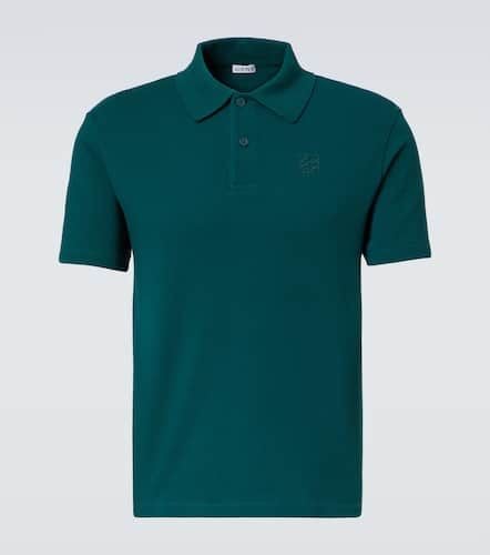 Cotton-blend piquÃ© polo shirt - Loewe - Modalova