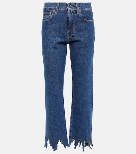 Distressed cropped jeans - JW Anderson - Modalova